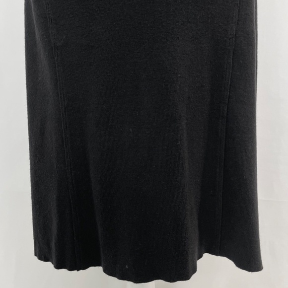 CAbi Sweater Knit A-Line Skirt Dessert Style 170 Licorice Black Size Medium - Picture 4 of 16